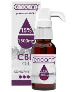 Full spectrum CBD konopný olej 15% 10ml