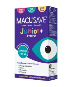 Macu-Save Junior+ - 30 žuvacích kapsúl